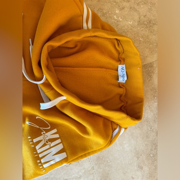 K.I.M 2 Piece Workout Sherpa-Lined Set Full-Zip Hoodie And Matching Pants Size M - Picture 7 of 7